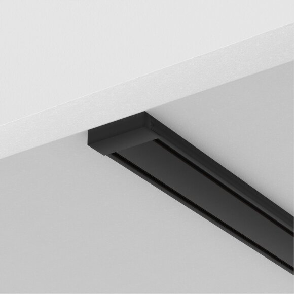 Плоский 1м магнитный накладной шинопровод Maytoni Radity TRX084EC-111B