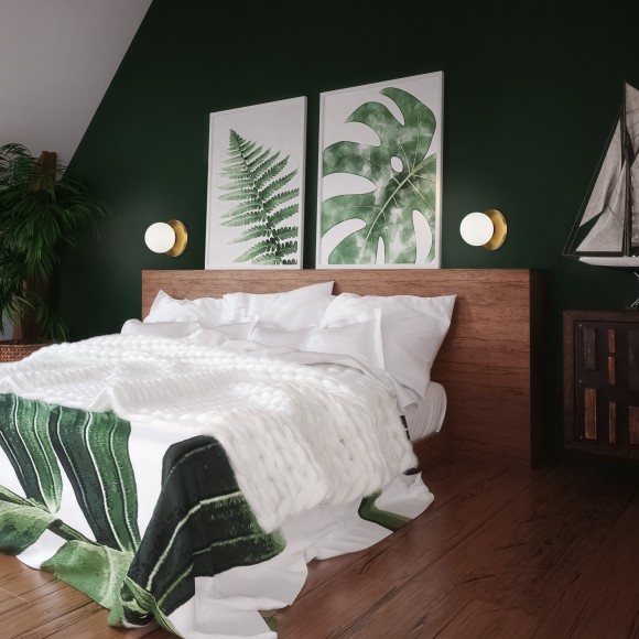 Бра Freya FR5125WL-01BS Zelda под лампу 1xE14 40W