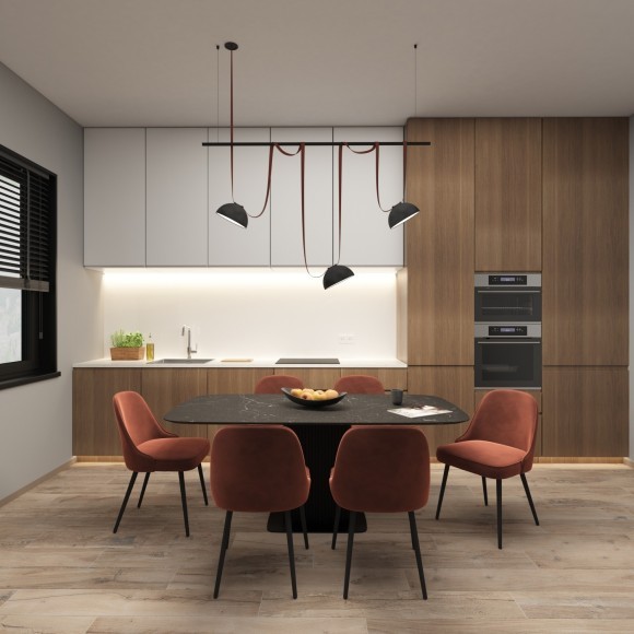 Готовая ременная трековая система Denkirs Belty DK55SET05-01-BR