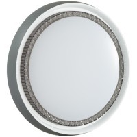 7644/ELN PALE SN 186 Светильник пластик/белый/серый LED 76Вт 3000/4000/6000К D520 IP43 CCT RAHIG