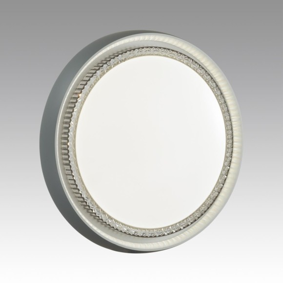 7644/ELN PALE SN 186 Светильник пластик/белый/серый LED 76Вт 3000/4000/6000К D520 IP43 CCT RAHIG 7644/ELN PALE SN 186 Светильник пластик/белый/серый LED 76Вт 3000/4000/6000К D520 IP43 CCT RAHIG