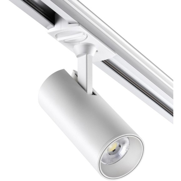 Трехжильный однофазный трековый светодиодный светильник Novotech SELENE 359152 1440лм 15Вт