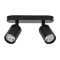 Спот настенный Arte Lamp A3226PL-2BK AQUARIUS под лампы 2xGU10 35W