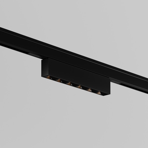 TR193-1-5W2.7K-M-B Ультратонкий трековый диммируемый по TRIAC 0/1-10V магнитный светодиодный светильник Maytoni Levity CRI90+ 2700К 220Лм 30° 5Вт