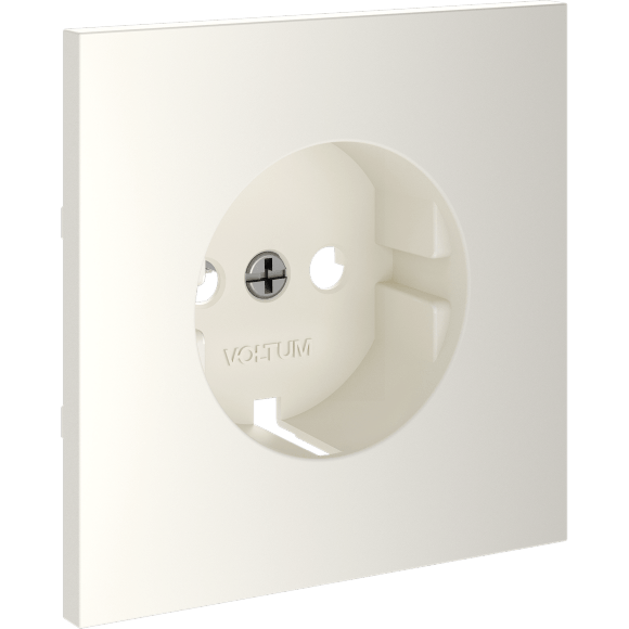 Накладка для розетки с заземлением, S70 (хлопок)