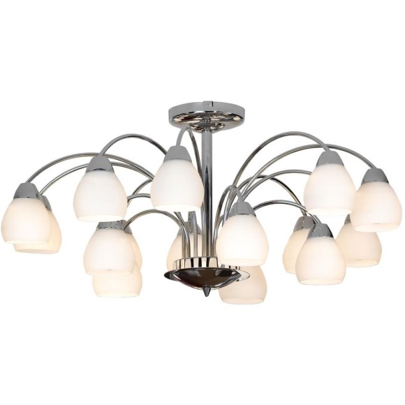 Люстра потолочная Lussole LSF-2403-15 APIRO IP21 под лампы 15xE27 900W Люстра потолочная Lussole LSF-2403-15 APIRO IP21 под лампы 15xE27 900W