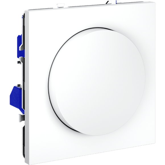 Светорегулятор встраиваемый VOLTUM S70 поворотно-нажимной 600 Вт, (белый матовый) Светорегулятор встраиваемый VOLTUM S70 поворотно-нажимной 600 Вт, (белый матовый)