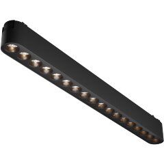 TR082-1-18W3K-M-B Трековый магнитный светодиодный светильник Maytoni Radity 48V CRI90+ 3000К 1800Лм 36° 16Вт TR082-1-18W3K-M-B Трековый магнитный светодиодный светильник Maytoni Radity 48V CRI90+ 3000К 1800Лм 36° 16Вт