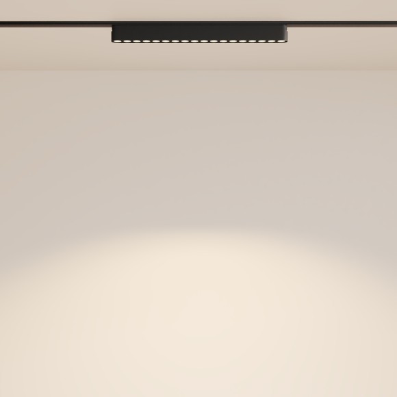 TR082-1-18W3K-M-B Трековый магнитный светодиодный светильник Maytoni Radity 48V CRI90+ 3000К 1800Лм 36° 16Вт TR082-1-18W3K-M-B Трековый магнитный светодиодный светильник Maytoni Radity 48V CRI90+ 3000К 1800Лм 36° 16Вт