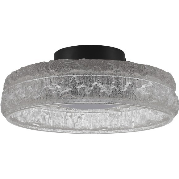 SL6143.402.01 Светильник потолочный ST-Luce черный/прозрачный LED 1*15W 4000K ANTIKE