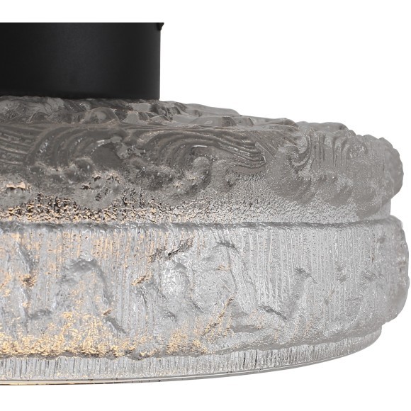 SL6143.402.01 Светильник потолочный ST-Luce черный/прозрачный LED 1*15W 4000K ANTIKE