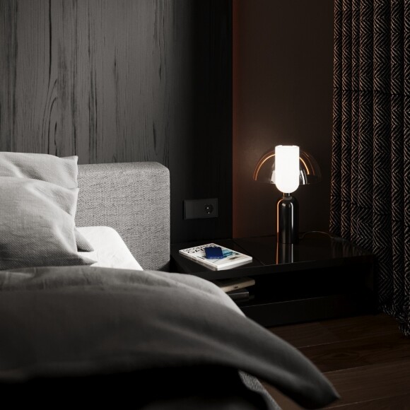 Перекрестный переключатель встраиваемый VOLTUM S70 двухклавишный 10А, (графит)