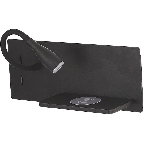 Бра Crystal Lux CLT 217W Qi+USB BL