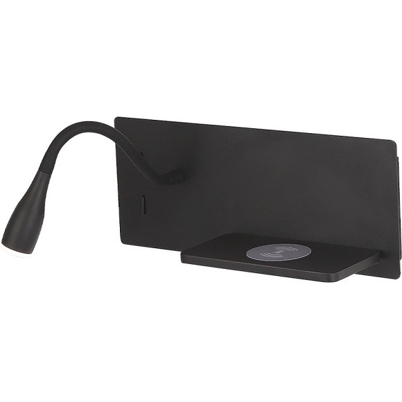 Бра Crystal Lux CLT 217W Qi+USB BL