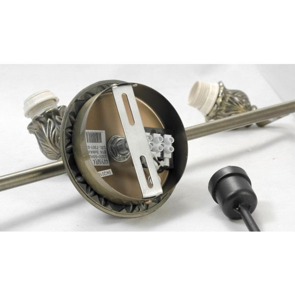 Спот потолочный Lussole GRLSL-7301-03 FURLO IP21 под лампы 3xE14 18W