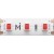 Светодиодная лента Base 12В 2835 9,6Вт/м Red 5м IP 20 Led Strip 201171