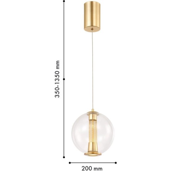 Подвесной светильник Boble 4551-2P