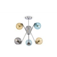 Люстра потолочная Freya FR5083PL-06CH Nancy под лампы 6xE14 40W