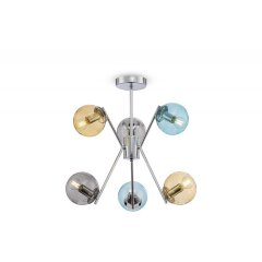 Люстра потолочная Freya FR5083PL-06CH Nancy под лампы 6xE14 40W