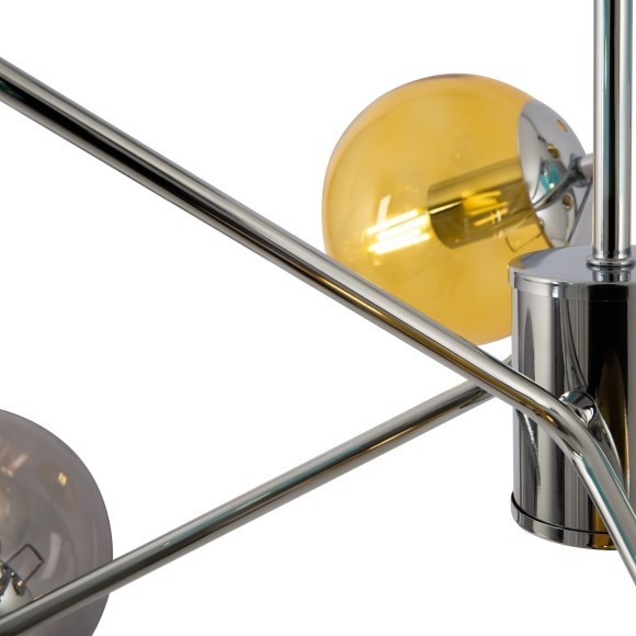 Люстра потолочная Freya FR5083PL-06CH Nancy под лампы 6xE14 40W