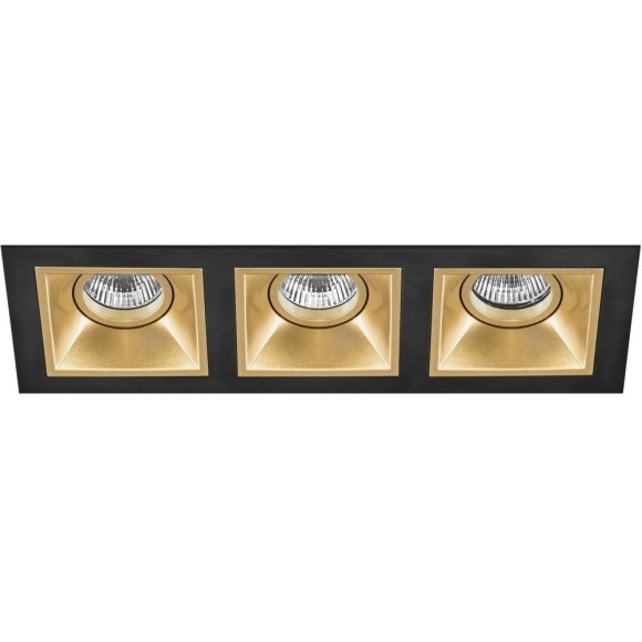 Встраиваемый светильник Lightstar D537030303 Domino под лампы 3xGU5.3 150W