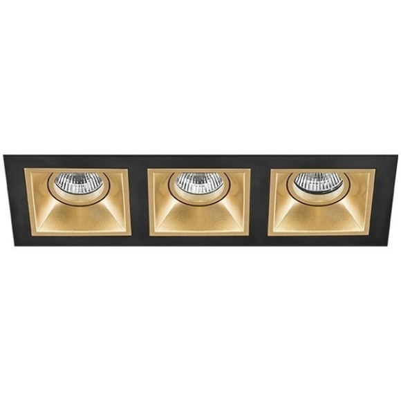 Встраиваемый светильник Lightstar D537030303 Domino под лампы 3xGU5.3 150W