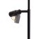 Freya Flint FR2066TL-L40B Настольный светильник с LED-подсветкой регулируемой по углу рассеивания, 1xE14 до 40Вт (нет в комплекте), 220В, подсветка: 3000К, CRI80, 150лм, 10-60 град, раздельное включение, черный металл, плафон белый абажур, 525x350x250мм