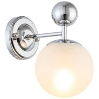 SLE106101-01 Светильник настенный Хром/Белый E27 1*60W PECHIO