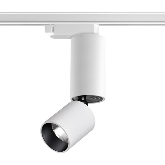 Трехжильный однофазный трековый светодиодный светильник Novotech Tubo 359320 1100лм 10Вт