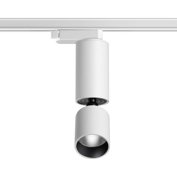 Трехжильный однофазный трековый светодиодный светильник Novotech Tubo 359320 1100лм 10Вт