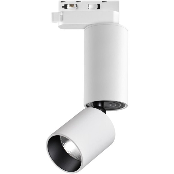 Трехжильный однофазный трековый светодиодный светильник Novotech Tubo 359320 1100лм 10Вт