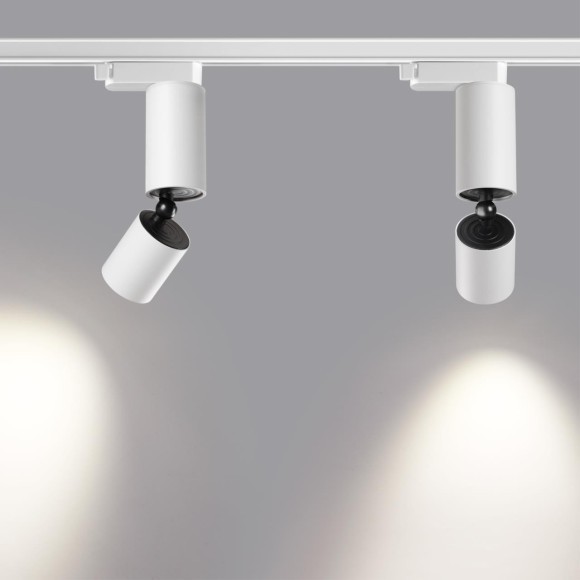 Трехжильный однофазный трековый светодиодный светильник Novotech Tubo 359320 1100лм 10Вт