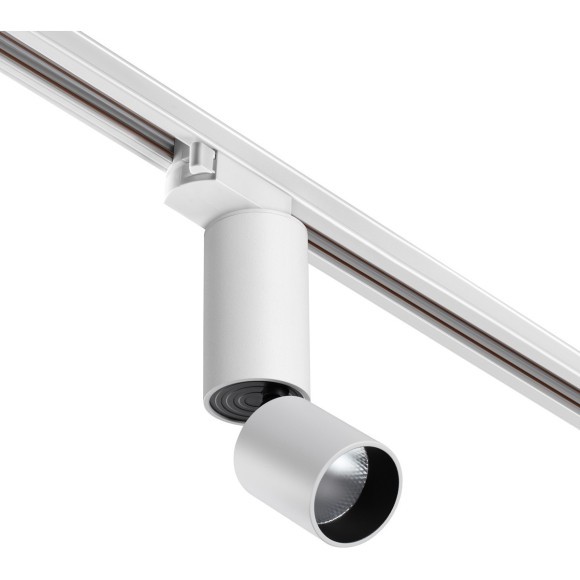 Трехжильный однофазный трековый светодиодный светильник Novotech Tubo 359320 1100лм 10Вт