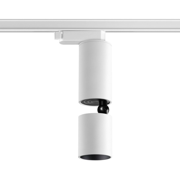 Трехжильный однофазный трековый светодиодный светильник Novotech Tubo 359320 1100лм 10Вт