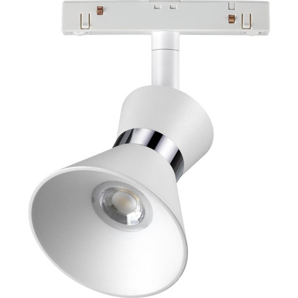 358399 Трековый светодиодный светильник Novotech Flum CRI90+ 4000К 800Лм 60° 10W 358399 Трековый светодиодный светильник Novotech Flum CRI90+ 4000К 800Лм 60° 10W