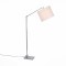 SL460.105.01 Торшер ST-Luce Хром/Белый E27 1*60W (из 2-х коробок) MARCIA
