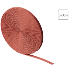 Arte Lamp OPTIMA A803007 Токопроводящий текстильный ремень-шинопровод длиной 30м терракотовый, для ременных трековых систем 48V