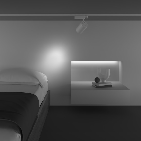 Трековый светильник трехфазный 220V светодиодный Vuoro TR029-3-20W3K-S-W Трековый светильник трехфазный 220V светодиодный Vuoro TR029-3-20W3K-S-W