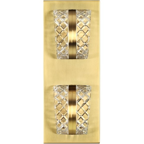 5030/8WL L-VISION ODL24  античн.бронзаметалл/акрил Бра LED 8W 4000K 367лм MIRAGE