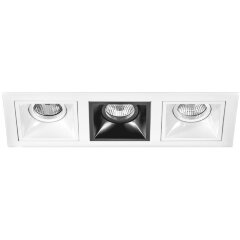 Встраиваемый светильник Lightstar D536060706 Domino под лампы 3xGU5.3 150W Встраиваемый светильник Lightstar D536060706 Domino под лампы 3xGU5.3 150W