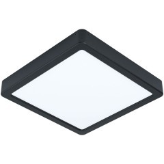 99256 Светодиодный накладной светильник FUEVA 5, 17W (LED), 210х210, H28, 2100lm, 4000K, сталь, черн 99256 Светодиодный накладной светильник FUEVA 5, 17W (LED), 210х210, H28, 2100lm, 4000K, сталь, черн