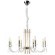 Люстра Crystal Lux AURELIO SP8 GOLD+CHROME/TRANSPARENT