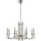 Люстра Crystal Lux AURELIO SP8 GOLD+CHROME/TRANSPARENT