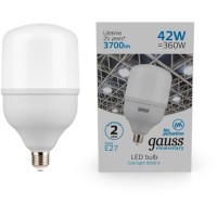 63234 Лампа Gauss Elementary T120 42W 3700lm 6500K E27 LED 1/12