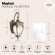 Уличный настенный светильник Maytoni O414WL-01GB Fleur IP44 под лампу 1xE27 60W