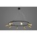 Светильник подвесной Crystal Lux CLT 015C8 D800 BL-GO