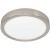 900584 Накладной светильник диммируемый FUEVA 5, 17W (LED), 3000K, Ø210, сталь, матовый никель / пластик, белый
