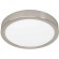 900584 Накладной светильник диммируемый FUEVA 5, 17W (LED), 3000K, Ø210, сталь, матовый никель / пластик, белый