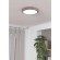 900584 Накладной светильник диммируемый FUEVA 5, 17W (LED), 3000K, Ø210, сталь, матовый никель / пластик, белый
