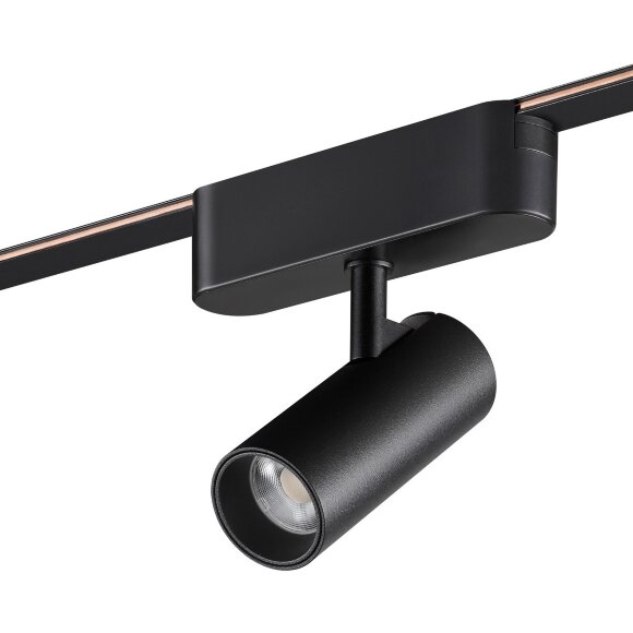 359468 Трековый ременный светодиодный SMART светильник c доп. механическим перекл. цветности Novotech EASY CRI90+ 3000-6000К 280Лм 28° 6W TUYA, Алиса, Wi-Fi